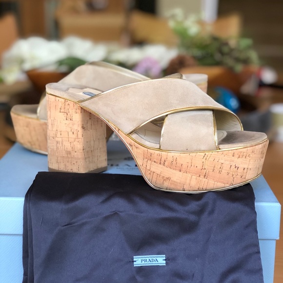 prada platform mules